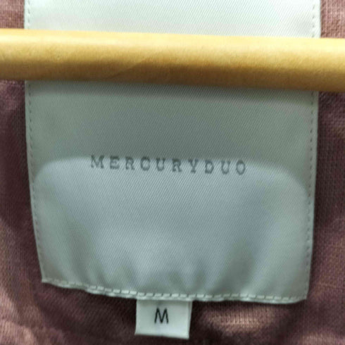 マーキュリーデュオ MERCURYDUO 24SS ダブルブレスト リネン テーラード ジャケット レディース JPN:M