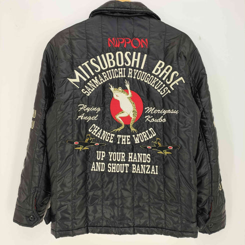 TRIPLE STAR PARTY カエル刺繍 キルティングジャケット ベトジャン メンズ JPN:M