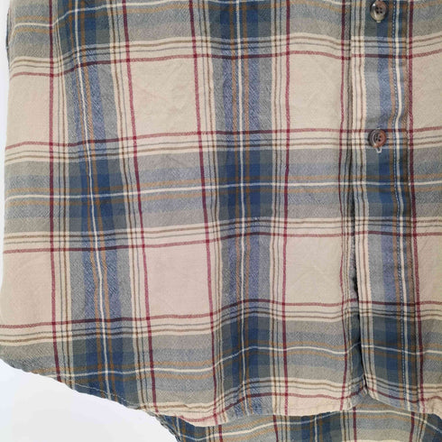 ペンドルトン PENDLETON 90s チェック柄 ウール ボタンダウンシャツ メンズ import:L