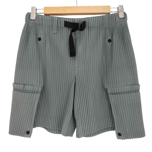 オムプリッセイッセイミヤケ HOMME PLISSE ISSEY MIYAKE プリーツ フリップパンツ ショーツ メンズ