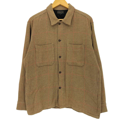 ペンドルトン PENDLETON ハウンドトゥースチェック柄シャツ メンズ import:L
