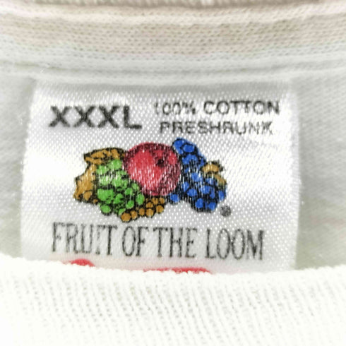フルーツオブザルーム FRUIT OF THE LOOM 80~90s USA製 オールオーバープリント Tシャツ メンズ XXXL