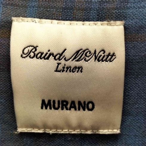 ムラーノ MURANO baird mcnutt リネンハーフプルオーバー メンズ import:L