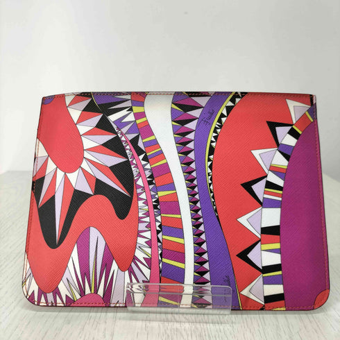エミリオプッチ EMILIO PUCCI 総柄クラッチバック レディース