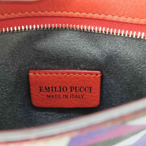 エミリオプッチ EMILIO PUCCI 総柄クラッチバック レディース
