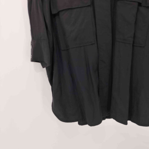 コス COS ショートスリーブ ワークシャツ バンドカラー レディース JPN:XS