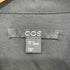 コス COS ショートスリーブ ワークシャツ バンドカラー レディース JPN:XS