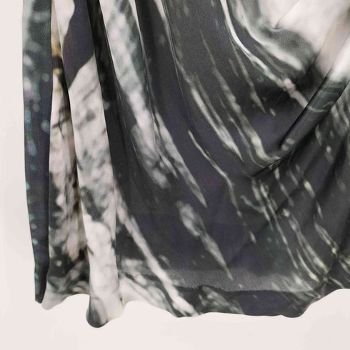 セオリーリュクス theory luxe 総柄 シルク ノースリーブワンピース レディース EUR:40