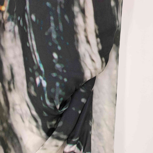 セオリーリュクス theory luxe 総柄 シルク ノースリーブワンピース レディース EUR:40