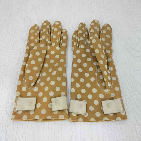 アンダーカバー UNDERCOVER 00S ドット レザー グローブ レディース