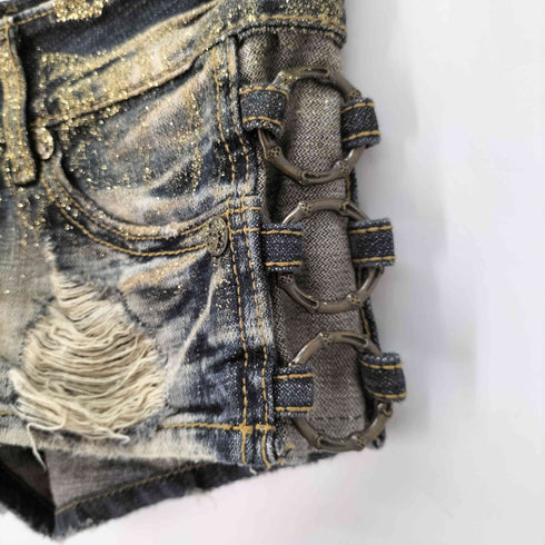 d.i.a サイドリングショートパンツ Y2K ギャル レディース UK:23