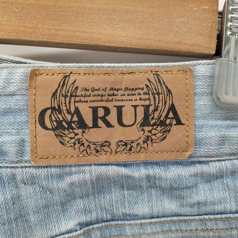GARULA} 星条旗 デニムショートパンツ Y2K ギャル レディース JPN:S