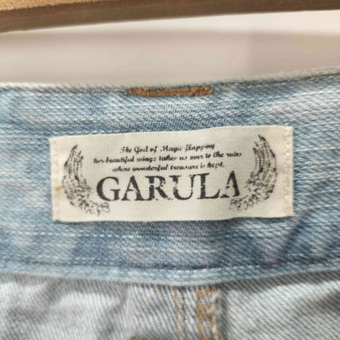 GARULA} 星条旗 デニムショートパンツ Y2K ギャル レディース JPN:S