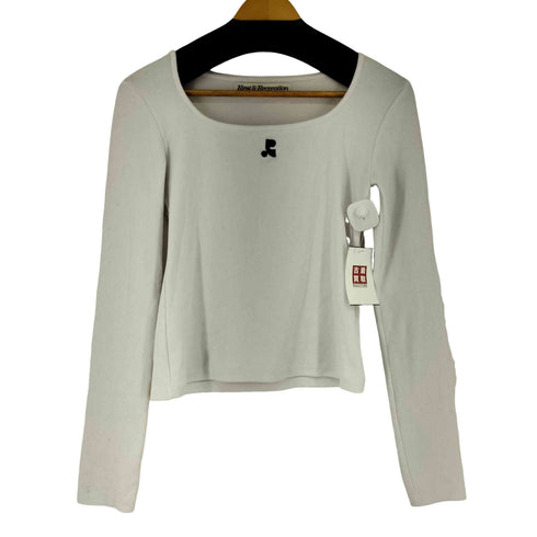 REST&RECREATION フロントデザイン L/S カットソー レディース