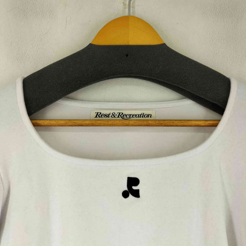 REST&RECREATION フロントデザイン L/S カットソー レディース