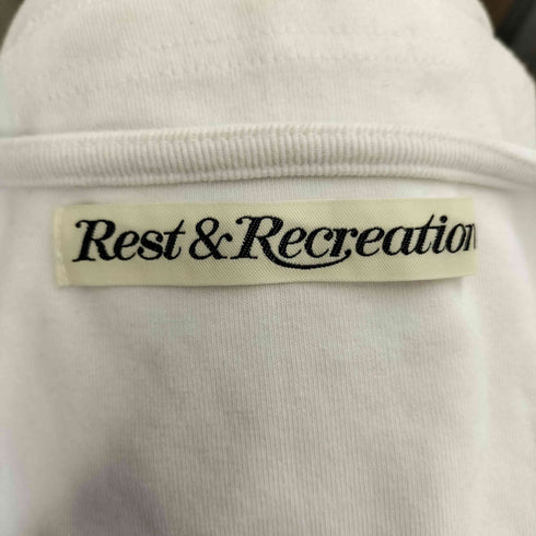 REST&RECREATION フロントデザイン L/S カットソー レディース