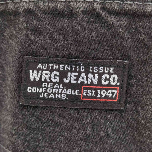 ラングラー Wrangler USA製 WRG JEAN CO ペインター ブラックデニムパンツ メンズ 36×32