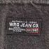 ラングラー Wrangler USA製 WRG JEAN CO ペインター ブラックデニムパンツ メンズ 36×32