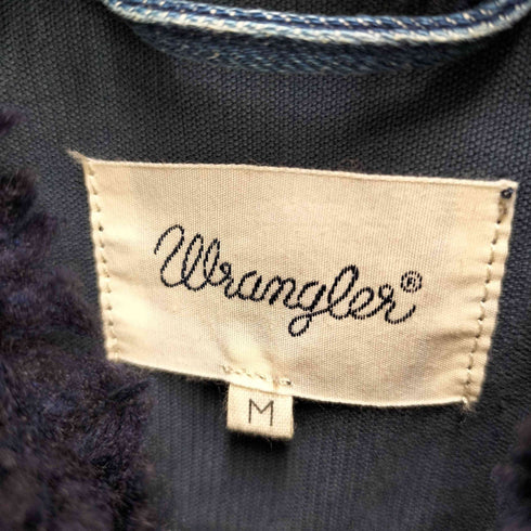 ラングラー Wrangler AUTHENTIC JACKET 切替 襟ボアデニムジャケット レディース JPN:M