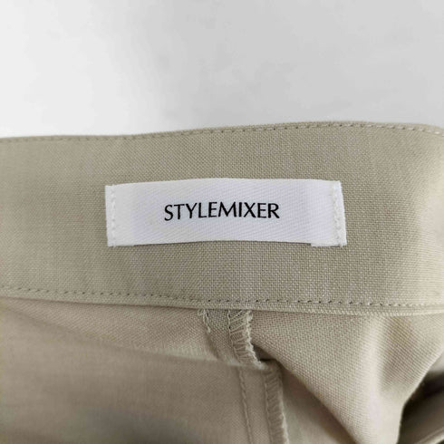 スタイルミキサー STYLEMIXER ウエストデザインサイドラップパンツ レディース JPN:M