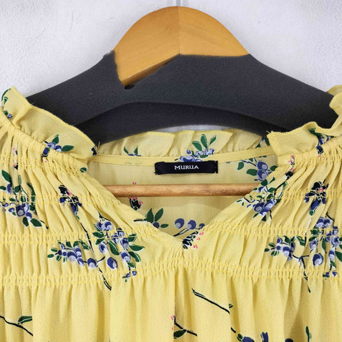 ムルーア MURUA 花柄 L/S ブラウス レディース