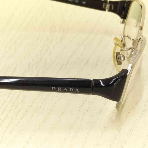 プラダ PRADA スクエア アイウェア 度入り Y2K archive メンズ 51 15