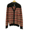 ディーゼル DIESEL SUPERIOR QUALITY KNIT モヘヤ混 マルチボーダー ニット カーディガン メンズ