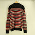 ディーゼル DIESEL SUPERIOR QUALITY KNIT モヘヤ混 マルチボーダー ニット カーディガン メンズ