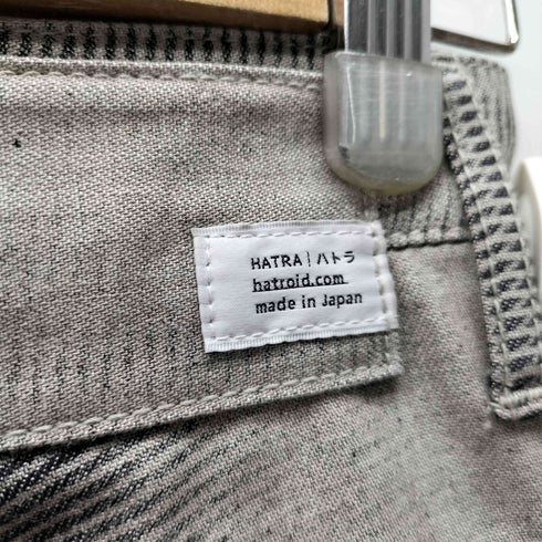 ハトラ hatra 25SS Mirage Bleach Denim ミラージュ ブリーチ デニム パンツ メンズ JPN:0