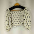 ザラ ZARA ドット柄ブラウス レディース import:XS