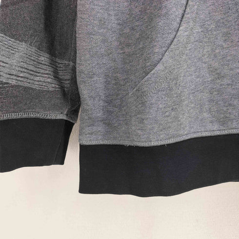 ディーゼル DIESEL ロゴプリント ラグランスリーブ プルオーバー パーカー メンズ import:XS