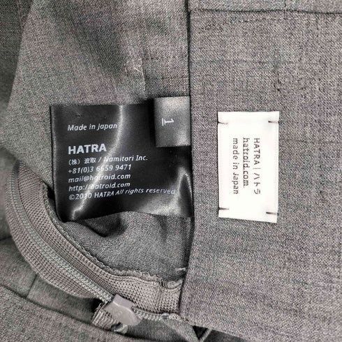 ハトラ hatra Hak Pleats Pants ハカマ プリーツ パンツ レディース JPN:1