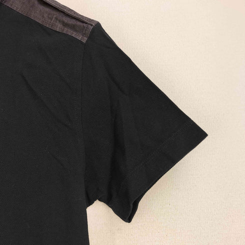 ディーゼル DIESEL 素材切替 エポレット S/S ポロシャツ メンズ import:XS