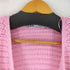 ザラ ZARA Blogger Pink Knit Wrap Tie Cardigan Sweater レディース import:S