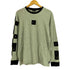 ディーゼル DIESEL チェッカーフラッグ 両面プリント リンガー L/S Tシャツ メンズ import:XS