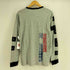 ディーゼル DIESEL チェッカーフラッグ 両面プリント リンガー L/S Tシャツ メンズ import:XS