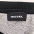 ディーゼル DIESEL チェッカーフラッグ 両面プリント リンガー L/S Tシャツ メンズ import:XS