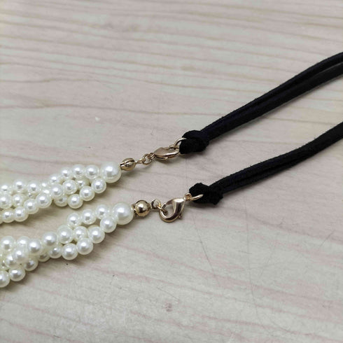 ドットアンドストライプスチャイルドウーマン Dot&Stripes CHILD WOMAN パール 2WAY ネックレス チョーカー レディース