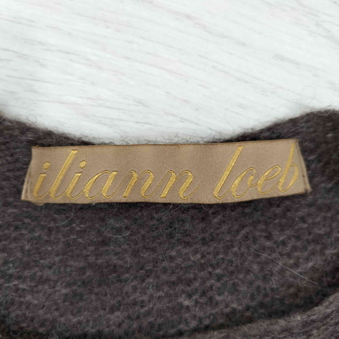 イリアンローヴ iliann loeb アルパカウール 半袖チュニックニット レディース