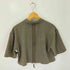 アウラアイラ AULA AILA SHEER PARTS OPEN COLLAR SHIRT シアーパーツ オープンカラーシャツ レディース 0
