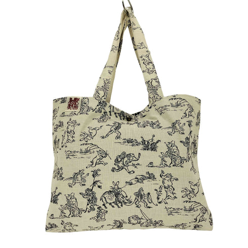 鳥獣戯画 DRAMATIC COMPANY トートバッグ メンズ