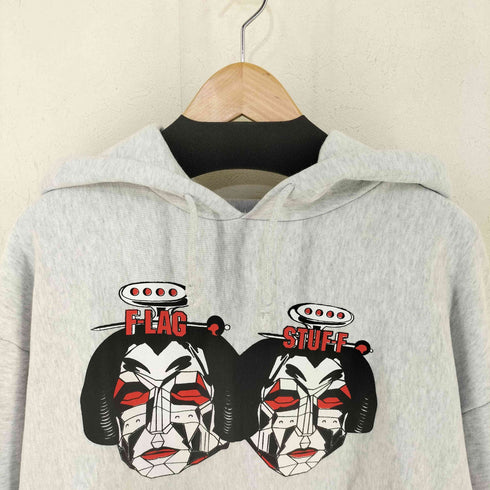 フラグスタフ F-LAGSTUF-F GEISHA HOODIE ゲイシャ フーディー メンズ JPN:XL