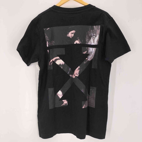 オフホワイト OFF-WHITE CARAVAGGIO ARROW S/S SLIM TEE メンズ JPN:M