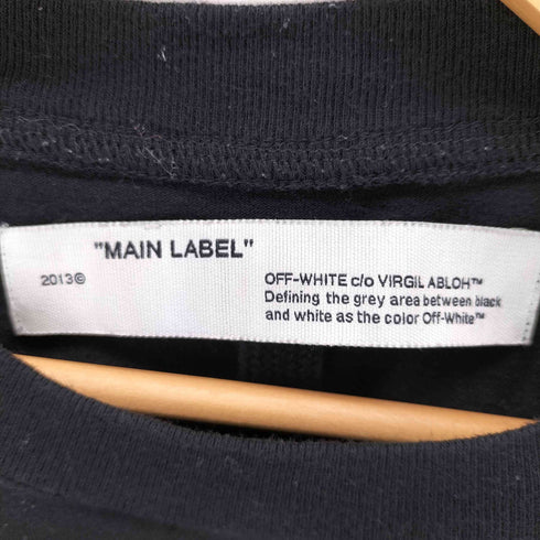 オフホワイト OFF-WHITE CARAVAGGIO ARROW S/S SLIM TEE メンズ JPN:M