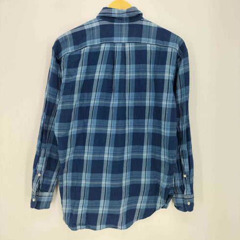 ポロラルフローレン POLO RALPH LAUREN BOYFRIEND FIT ポニー刺繍 チェック コットンシャツ メンズ JPN:2