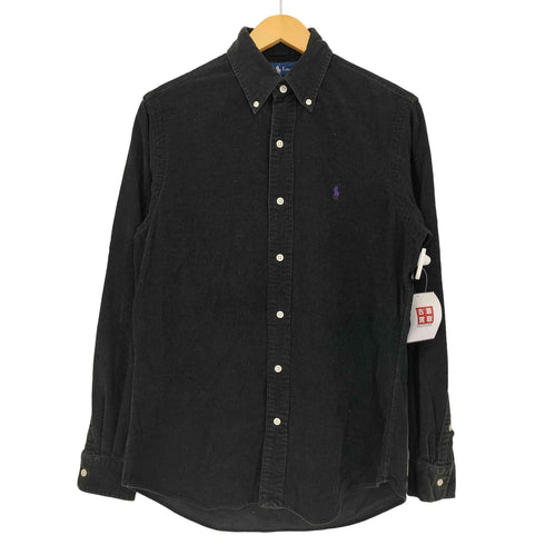 ラルフローレン RALPH LAUREN CUSTOM FIT ポニー刺繍 コーデュロイ ボタンダウンシャツ メンズ import:S