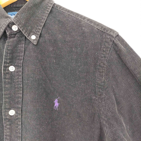 ラルフローレン RALPH LAUREN CUSTOM FIT ポニー刺繍 コーデュロイ ボタンダウンシャツ メンズ import:S