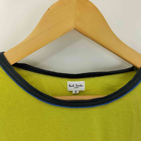 ポールスミスロンドン Paul Smith LONDON クルーネック リンガーTシャツ カットソー メンズ FREE
