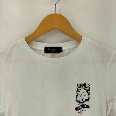 ポールスミスジーンズ Paul Smith JEANS × SUMMER SONIC 両面プリント 半袖Tシャツ カットソー レディース S