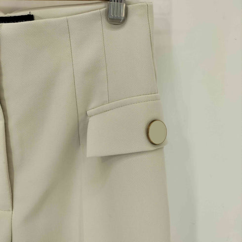 ザラ ZARA ハイウエスト センタープレス スラックス レディース S